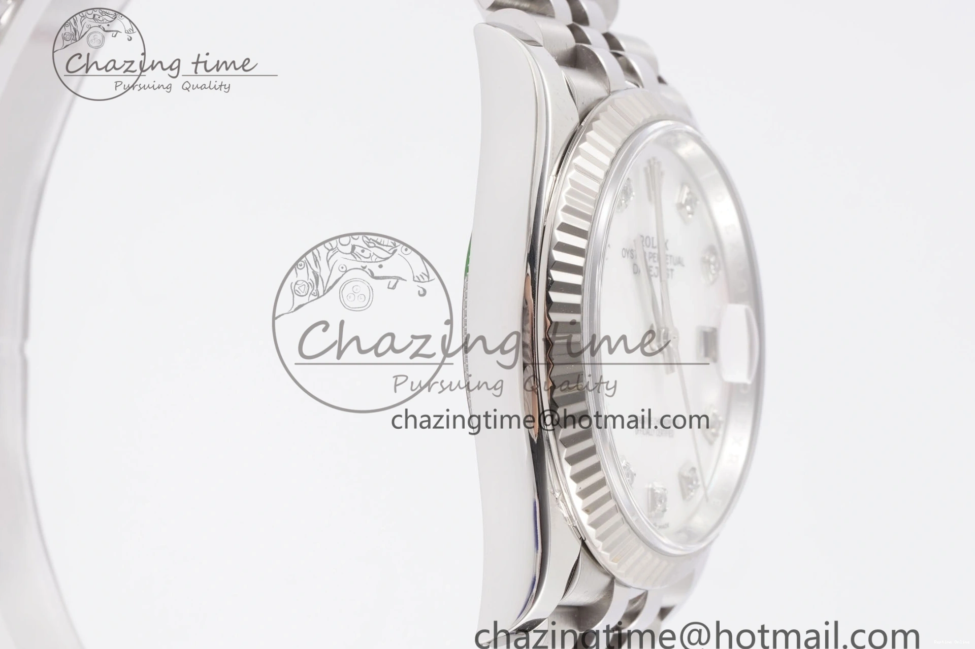 0419 DateJust 36 126234 Clean 1:1 Best Edition 904L Steel White MOP Diamonds Dial on Jubilee Bracelet VR Youthful 1992